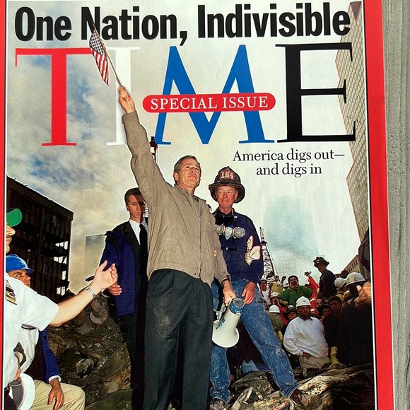 Time Magazine special Issue September 11th Attack World Trade Center One Nation - Picture 2 of 9